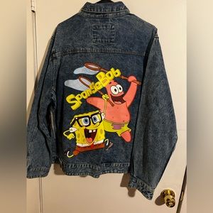 Members Only “Sponge Bob” Jean Jacket